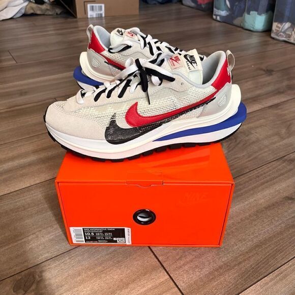 ‎Nike Sacai Sport Fuchsia Game Royal Shoe Men 10.5 - Picture 1 of 8